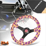 Nrg RST-036MB-SV-OR 350MM 3" Dish 3-SPOKE Racing Steering Wheel W/horn Button. Fixed Price $200.00.