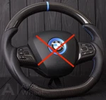 Custom Bmw I3 Steering Wheel Rex Napa Carbon Fiber. Fixed Price $1483.90.
