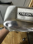 Hadley Freightliner Logo Air Horn, Rect. P/n: Unavailable (tag 16456). Fixed Price $67.00.