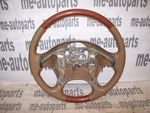 1998-1999 Cadillac Seville Oem Steering Wheel Leather W/ Wood Grain Camel Brown. Fixed Price $107.18.