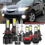 For Acura Rdx 2008-2015 8PCS Front Led Hid Headlights Hi/lo+drl Fog Bulbs. Fixed Price $36.99.