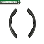 2PCS 15"/38CM Steering Wheel Cover Anti-slip Carbon Fiber Auto Accessories. Fixed Price $14.54.