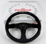Personal 350 Mm Pole Position Steering Wheel Black Leather / Suede. Fixed Price $385.12.