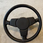 Porsche 944 Factory Steering 3 Spoke Wheel. Extended Hub, Extra. Fixed Price $375.00.