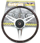 Mga 15" Inch Steering Wheel Brooklands Classic Car Slots + Boss Upto 1969. Fixed Price $154.42.
