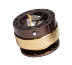 Nrg Quick Release Kit Bronze Body / Chrome Gold Ring Gen 2.0 SRK-200BR-CG. Fixed Price $132.00.