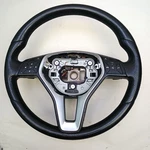 2013-2015 Mercedes C250 C300 E350 Sport Steering Wheel Black Leather Oem. Fixed Price $129.99.