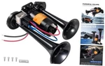 Electric Air For Truck 150DB Super Loud Black Horns Dual 12V. Fixed Price $57.98.