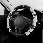 Road Forts Cow Pattern Steering Wheel Cover - Made With Pvc Leather. Fixed Price $22.09.