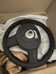 Mini Cooper Oem Sport Steering Wheel Leather 3-SPOKE Open Box 32-30-6-762-457. Fixed Price $549.00.