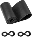 Belinous Leather Steering Wheel Cover Lace Up, Stitch On Wrap, M0, Black. Fixed Price $23.42.