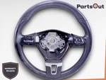 2018-2024 Volkswagen Tiguan Se Left Side Steering Wheel 3-SPOKE Leather Oem. Fixed Price $155.24.