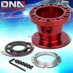 For 240SX 300ZX Sentra Maxima Red Full Aluminum Steering Wheel Hub Adaptor Kit. Fixed Price $23.50.