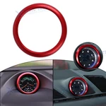 Red Alloy Sport Chrono Console Dashboard Clock Ring Circle Universal For Porsche. Fixed Price $13.98.