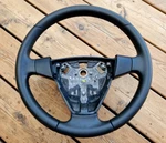 New Leather Steering Wheel For Saab 9-3 Ver MK2 2002-2008 Oem. Fixed Price $113.52.