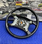 Bmw E34 5-SERIES 1994/1995 Oem Leather Steering Wheel Spoke Black 1162806. Fixed Price $99.99.