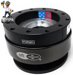 New Nrg Innovations Forged Gen. Quick Release SRK-200-1BK +uspl Air Freshener. Fixed Price $121.00.