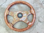 Mercedes Benz Raid Wood Steering Wheel New Condition. Fixed Price $575.00.