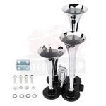 Metal 12V 150 Db 4 Trumpet Deep Loud Train Air Horn Kit. Fixed Price $31.40.