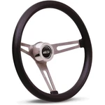 Gt Performance 3 Retro Steering Wheel With Brushed Stainless Steel Slotted. Fixed Price $179.99.