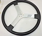New Mpi (max Pappis) Aluminum Outlaw Steering Wheel Flat 16" Nice Nascar Italy. Fixed Price $149.00.