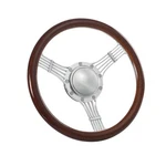14'' Billet Steering Wheels Wood Banjo Ford Gm Corvair Impala Chevy Ii. Fixed Price $145.50.
