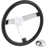 Speedway Classic Solid Spoke Steering Wheel, No Holes, Black, 13 Inch. Fixed Price $54.99.