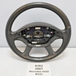 2007-2011 Oem Mercedes W221 S550 Driver Steering Wheel Leather Heated*. Fixed Price $70.01.