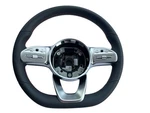 New Leather Steering Wheel Mercedes Glc X253 Cla C118 W177 A0994647903. Fixed Price $899.00.
