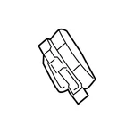 Genuine Mercedes-benz Switch Panel With Fnpad Oem 09990563009107. Fixed Price $110.41.