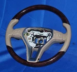 2012-2018 Mercedes W204 W212 C218 Sport Steering Wheel Beige Leather W/paddles. Fixed Price $199.95.