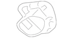 Genuine Hyundai Trim Cover 56171-3Q100-RAS. Fixed Price $21.02.