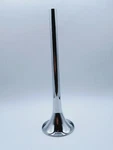 Vintage Grover Products Los Angeles Single Chrome Air Horn 15" Truck Rat. Fixed Price $50.00.