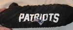 Steering Wheel Cover Football Patriots Team Logo Black Premium , Official Nfl. Fixed Price $15.00.