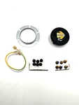 Momo Horn Kit Wires Ground Ring Titanium Screws Set & Metal Fits All Cars. Fixed Price $50.00.