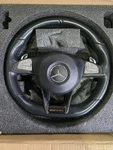 Mercedes Benz Steering Wheel Amg Gt C190 A1904600203 Black Leather Carbon Fiber. Fixed Price $1199.00.