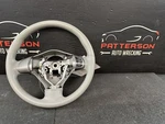 10-14 Subaru Forester Vinyl Wrapped Gray Steering Wheel. Fixed Price $95.00.