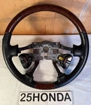 99-03 Acura Tl Cl Mdx Factory Optional Wood Steering Wheel Rare Oem Jdm Black. Fixed Price $195.00.
