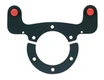 Sparco Steering Wheel Push Kit Black Anodized Support With 2 Red Buttons. Fixed Price $74.31.