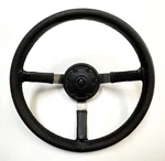 Jeep Laredo Steering Wheel CJ5 CJ7 CJ8 Factory 76-86 Amc Black Horn Button. Fixed Price $399.00.