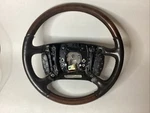 2006-2011 Cadillac Dts Steering Wheel With Controls Wood Grain Oem. Fixed Price $99.00.