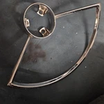'62-'66 Mopar Plymouth Valiant Barracuda Horn Ring Chrome *clean*. Fixed Price $60.00.