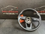 17-20 Audi A3 Black Leather Wrapped Steering Wheel 8W0419091CK. Fixed Price $100.00.