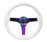 Nrg Reinforced Steering Wheel (350MM 3IN. Deep) Classic White W/4MM. Fixed Price $168.72.
