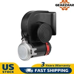 Super Loud Dual Trumpet Train Air Horn 12V System For Car/truck/boat Speaker. Fixed Price $15.79.