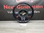 2010 - 2014 Volkswagen Jetta Three 3 Spoke Leather Wrapped Steering Wheel Bare. Fixed Price $72.50.