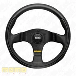 Momo Team Black Leather 300MM Steering Wheel 11102640211L. Fixed Price $273.64.
