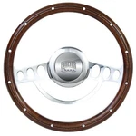 Nostalgia Hot Rod Steering Wheel For Flaming River, Ididit, Gm, 9 Hole Column. Fixed Price $208.88.