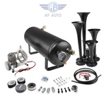 Train Horn Kit 4 Trumpets Semi Loud System 1.5G Air Tank 150PSI For Truck Car. Fixed Price $120.97.