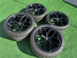 Lamborghini Wheels Oem Huracan LP580-2 19 Kari Tires Gloss Black. Fixed Price $2195.00.